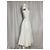 Vestido midi estampado com costas cruzadas Alaïa em algodão branco - vista 12