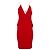 Autre Marque Vestido Bodycon con cuello halter Alex Perry en triacetato rojo Roja