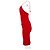 Autre Marque Vestido Bodycon con cuello halter Alex Perry en triacetato rojo Roja - vista 7