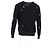 Abgetragenes V-Ausschnitt-Pullover aus schwarzer Wolle von Bottega Veneta - Ansicht 6