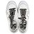Off White Tênis baixos de couro branco com detalhes em glitter Off-White 2.0 - vista 3