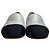 Timeless Bailarinas de cuero plateado con logo CC entrelazado de Chanel Plata - vista 3