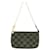 Mini Pochette Acessórios Clutch Louis Vuitton Marrom Lona  ref.2054245