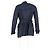 Casaco peacoat duplo abotoado com cinto Burberry em nylon azul marinho - vista 6