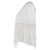 Off White Camiseta de algodón blanco de red asimétrica Off-white Crudo - vista 2