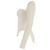 Khaite Maddy Top de Punto Off-Shoulder en Viscosa Marfil Blanco Crudo - vista 2