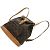 Mochila Monogram Montsouris MM de Louis Vuitton Castaño Monograma - vista 5