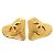 Orecchini in metallo dorato a forma di cuore Chanel Coco Mark D'oro - vista 2
