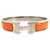 Hermès Bracciale in metallo Hermes Click-Clack H PM Argento Arancione  - vista 2