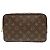 Pouch Monogram True Toilet 23 di Louis Vuitton Marrone Monogramma