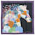 Écharpe Gavroche Flower Horse de Hermès Carre 45 Soie Multicolore  ref.2055032