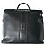 Borsa a mano Courreges in pelle granulata nera Nero