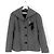 Christian Dior Bar-Jacke mit Würfelbesatz Dior x John Galliano Herbst 2005