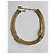 Autre Marque Collana choker Grossé in metallo dorato a nastro D'oro - vista 7
