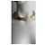 Autre Marque Collana choker Grossé in metallo dorato a nastro D'oro - vista 8