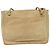 CHANEL Borsa a Spalla Matelassé con Catena in Pelle di Agnello Beige CC Auth bs22414 - vista 2