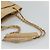 CHANEL Borsa a Spalla Matelassé con Catena in Pelle di Agnello Beige CC Auth bs22414 - vista 7