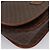 Céline Borsa a spalla in tela Macadam CELINE in pelle PVC marrone Auth BA242 - vista 10