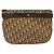 Borsa a spalla in tela Trotter Christian Dior marrone oro Auth bs22491 D'oro - vista 3