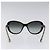 Gafas de sol de tweed CHANEL de plástico negro CC Auth bs22164 - vista 3