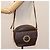 Céline Bolsa de ombro em lona Macadam CELINE em couro PVC marrom Auth 115445 - vista 25