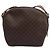 Céline Bolsa de ombro em lona Macadam CELINE em couro PVC marrom Auth 115445 - vista 3