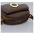 Céline Bolsa de ombro em lona Macadam CELINE em couro PVC marrom Auth 115445 - vista 6