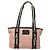 Borsa Tote BALLY in pelle rosa marrone scuro argento Auth bs22247 - vista 2