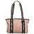 Borsa Tote BALLY in pelle rosa marrone scuro argento Auth bs22247 - vista 3