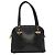 Borsa a mano FENDI in pelle 2 vie nera e oro Auth hk1976 Nero D'oro - vista 13