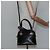 Borsa a mano FENDI in pelle 2 vie nera e oro Auth hk1976 Nero D'oro - vista 22