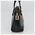Borsa a mano FENDI in pelle 2 vie nera e oro Auth hk1976 Nero D'oro - vista 3