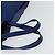 BORSA A MANO VERTICALE CABAS CÉLINE IN PELLE BLU MARRONE Auth ki5445 - vista 7