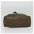 BORSA A MANO VERTICALE CABAS CÉLINE IN PELLE BLU MARRONE Auth ki5445 - vista 9