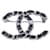 CHANEL CC Schmuck aus schwarzem Leder - 102492  - Ansicht 2