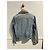 Chaqueta SAINT LAURENT T.International S de algodón Azul - vista 7