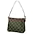 Louis Vuitton Trousse makeup Brown Cloth  ref.2055613