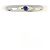 Tiffany & Co Tiffany Silber 925 Bandring mit Saphir - Ansicht 2
