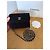 Mini borsa Chanel mademoiselle senza tempo nera in jersey Nero - vista 3