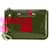 Louis Vuitton Pochette Clés Dark red Patent leather  ref.2056065
