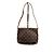Louis Vuitton Musette Tango Borsa a mano marrone in pelle - vista 2