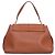 CHLOÉ - Borsa a spalla Chloé Penelope GM in pelle marrone grana - vista 3