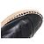 CHANEL - Espadrillas Chanel CC in pelle nera (T37) Nero - vista 5