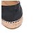 CHANEL - Espadrillas Chanel CC in pelle nera (T37) Nero - vista 6