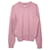 CHANEL - Chanel rosa Mohair Pullover mit Perlen (Größe 44) Pink