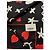 Sciarpa di seta Burberry XOXO 90cm Multicolore - vista 4