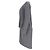 Vestido mini drapeado en seda gris Brunello Cucinelli - vista 7