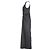 Abito maxi con collo halter decorato Emilio Pucci in seta nera Nero - vista 2
