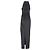 Abito maxi con collo halter decorato Emilio Pucci in seta nera Nero - vista 3