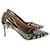 Aquazzura The Spy 90mm Pumps In Silver Patent Leather Silvery  ref.2057367